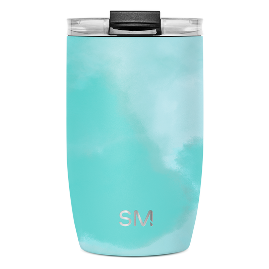 Voyager Tumbler with Clear Flip Lid & Straw