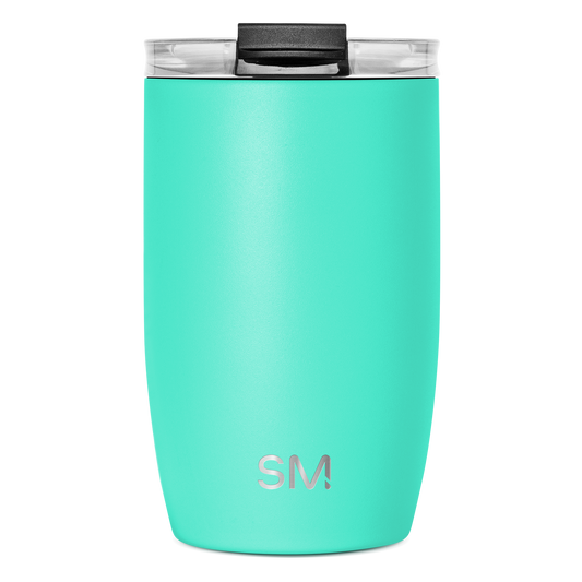 Voyager Tumbler with Clear Flip Lid & Straw