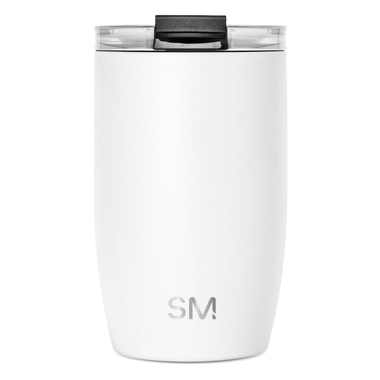Voyager Tumbler with Clear Flip Lid & Straw