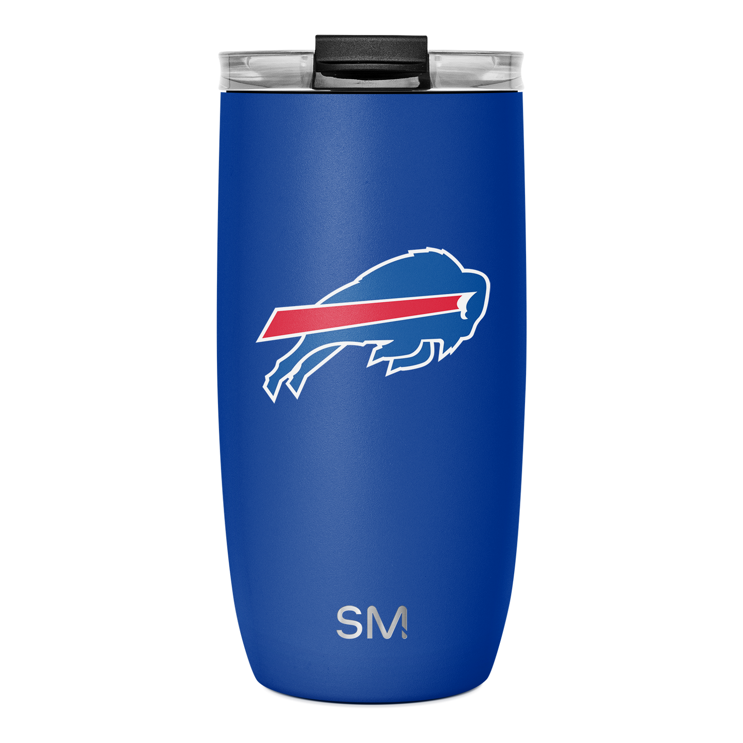 NFL Voyager Tumbler with Clear Flip Lid & Straw