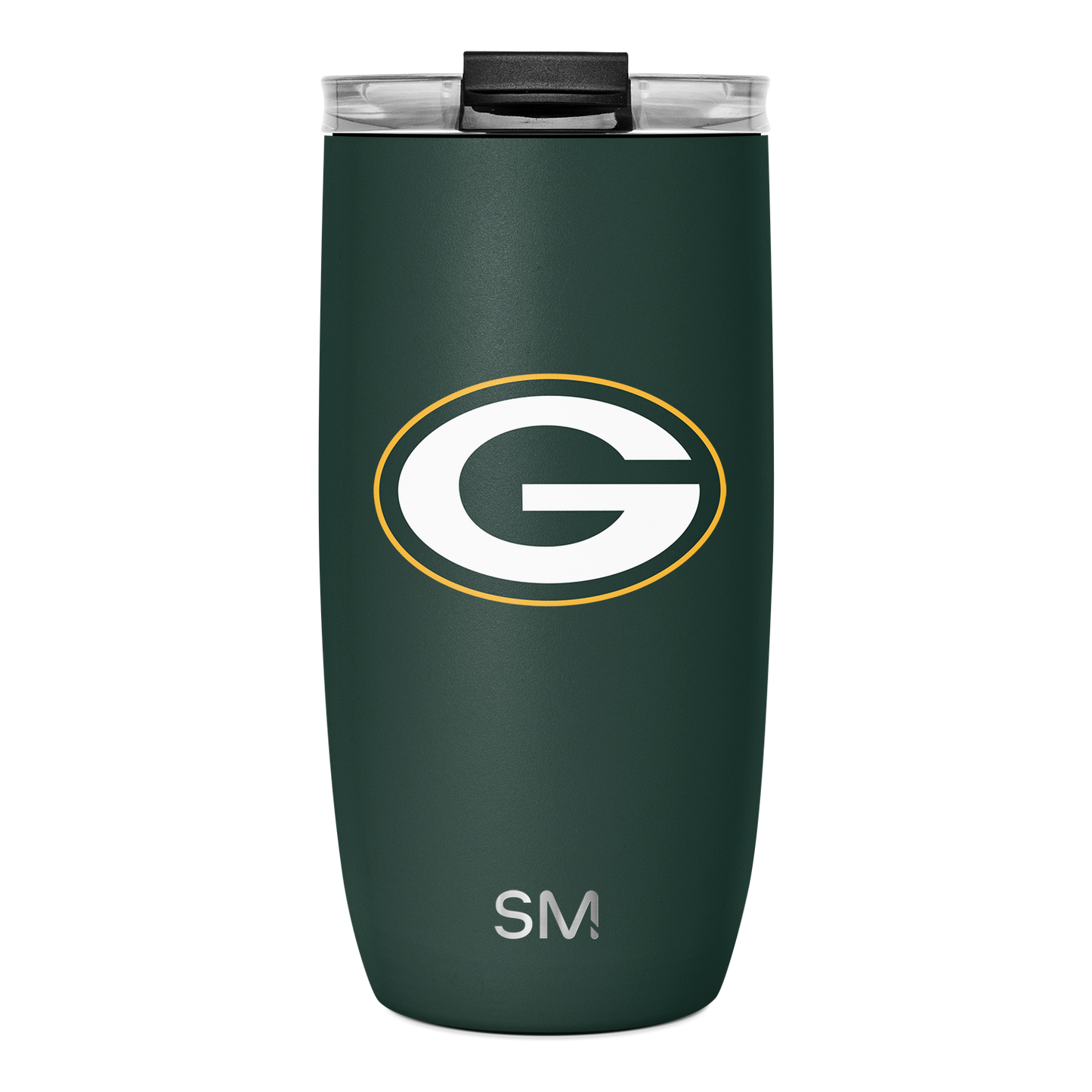 NFL Voyager Tumbler with Clear Flip Lid & Straw