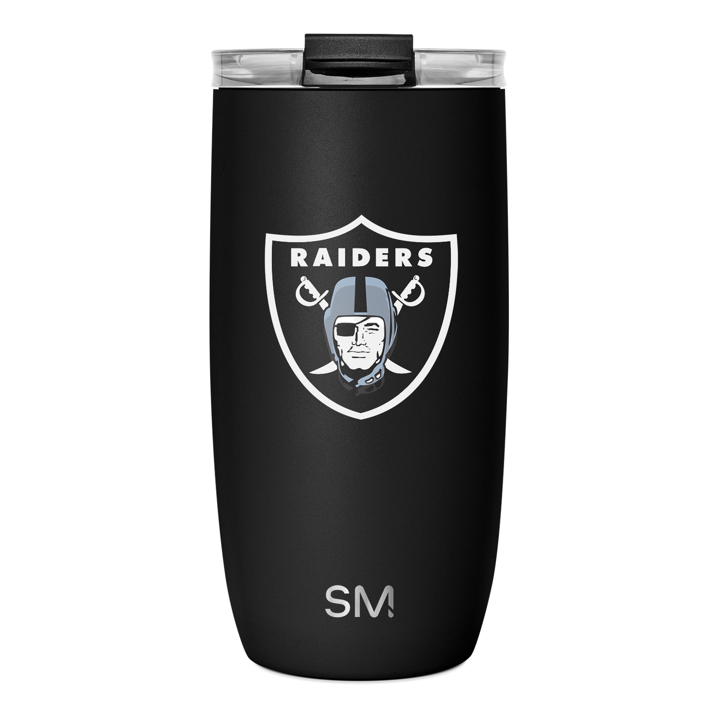 NFL Voyager Tumbler with Clear Flip Lid & Straw