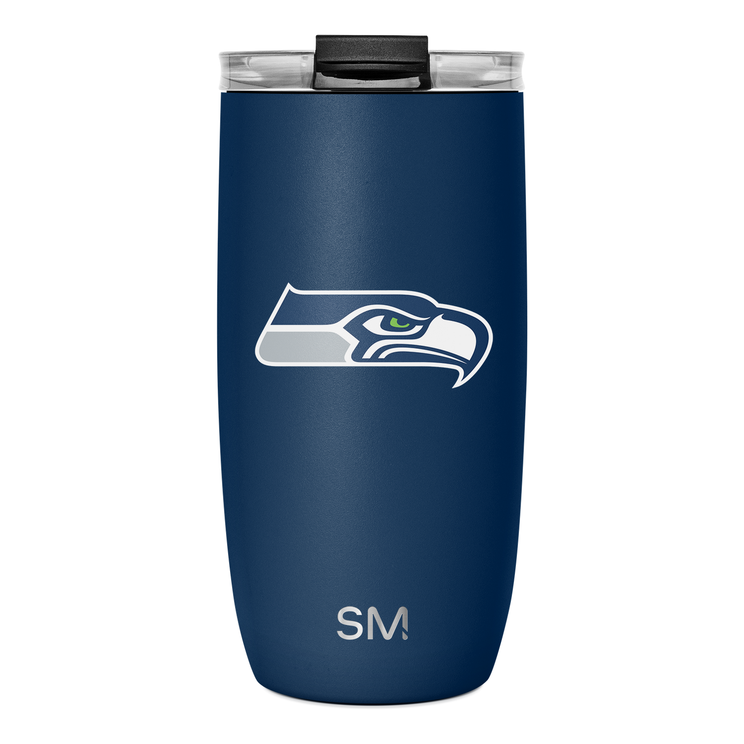 NFL Voyager Tumbler with Clear Flip Lid & Straw