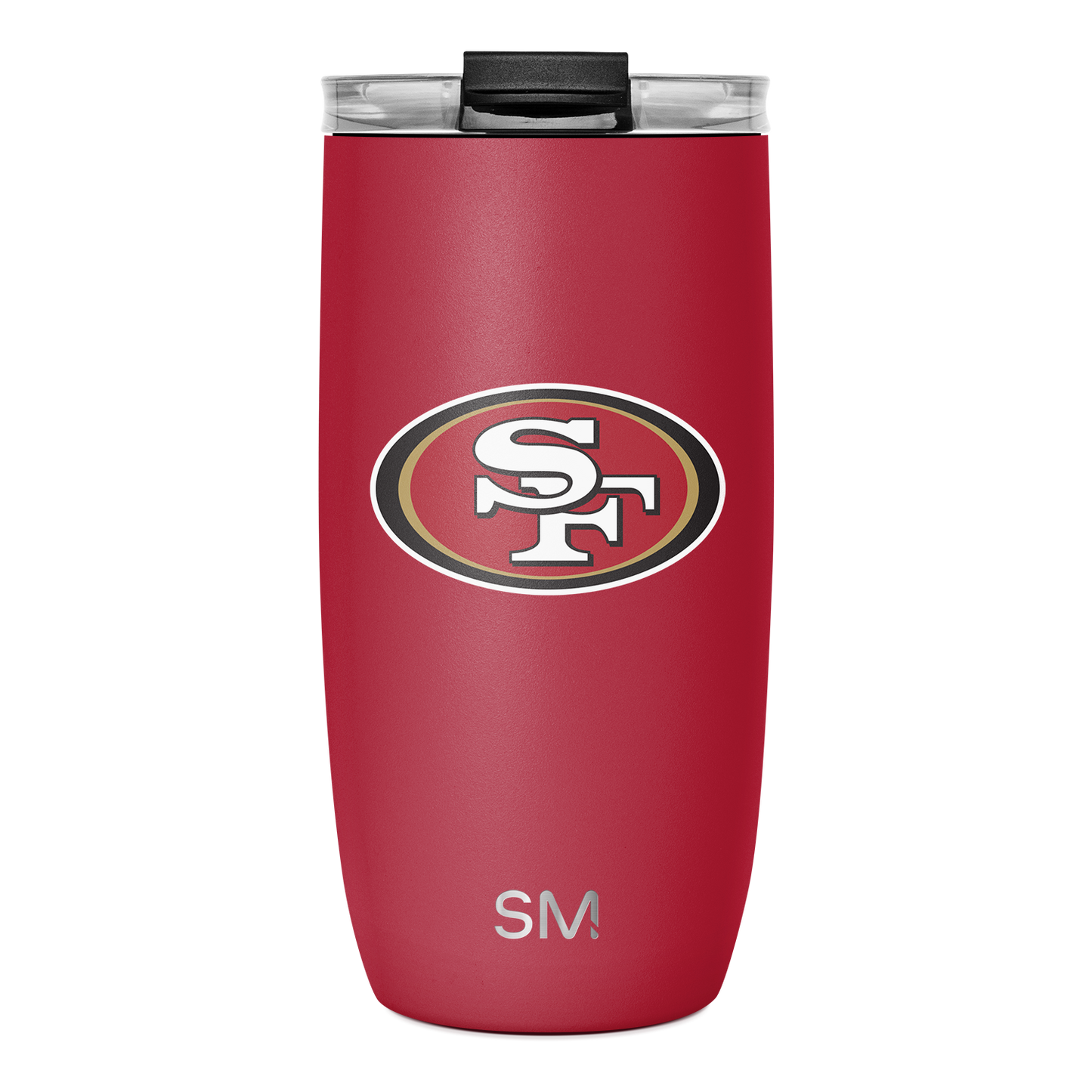 NFL Voyager Tumbler with Clear Flip Lid & Straw