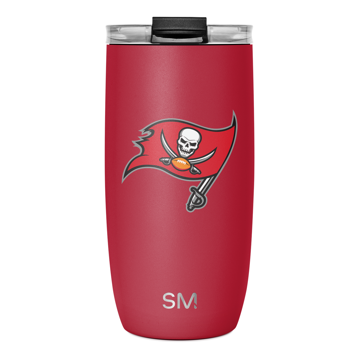NFL Voyager Tumbler with Clear Flip Lid & Straw
