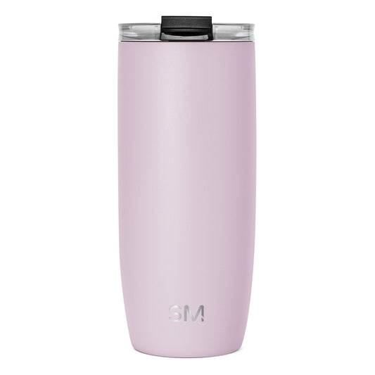 Voyager Tumbler with Clear Flip Lid & Straw
