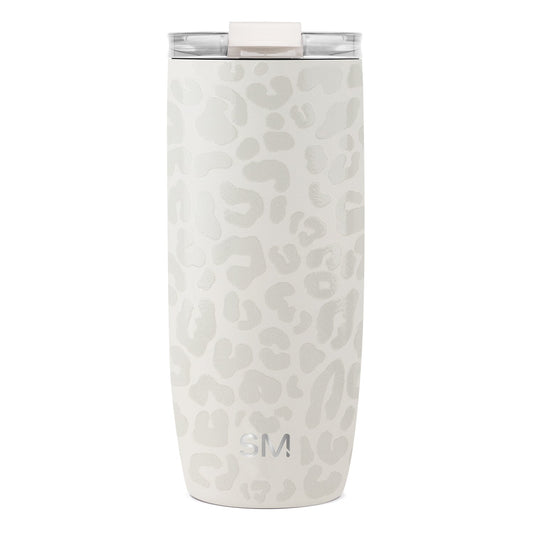 Voyager Tumbler with Clear Flip Lid & Straw