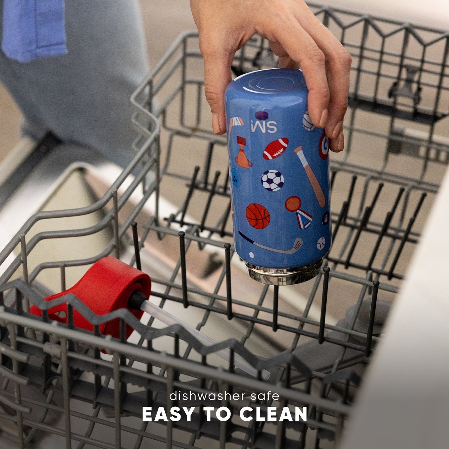 Summit Water Bottle with Straw Lid