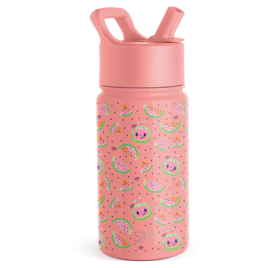 Summit Kids Water Bottle with Straw Lid