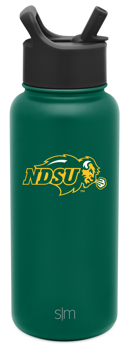 Collegiate Summit Water Bottle with Straw Lid