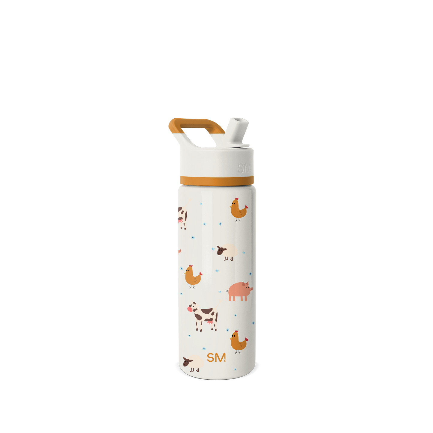 Summit Kids Water Bottle with Straw Lid