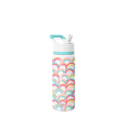 Summit Kids Water Bottle with Straw Lid