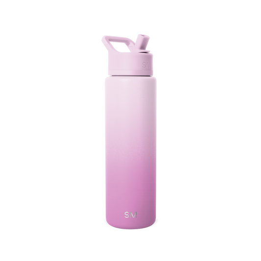 Summit Water Bottle with Straw Lid